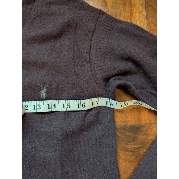 AllSaints Spitalfields 100% Wool Cardigan size L - Picture 5 of 7